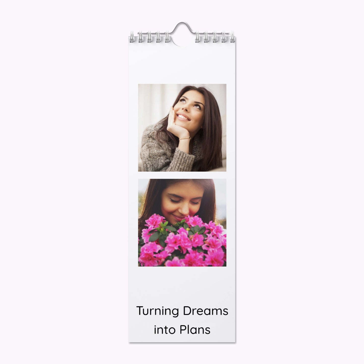 Personalised Slim Photo Wall Calendar