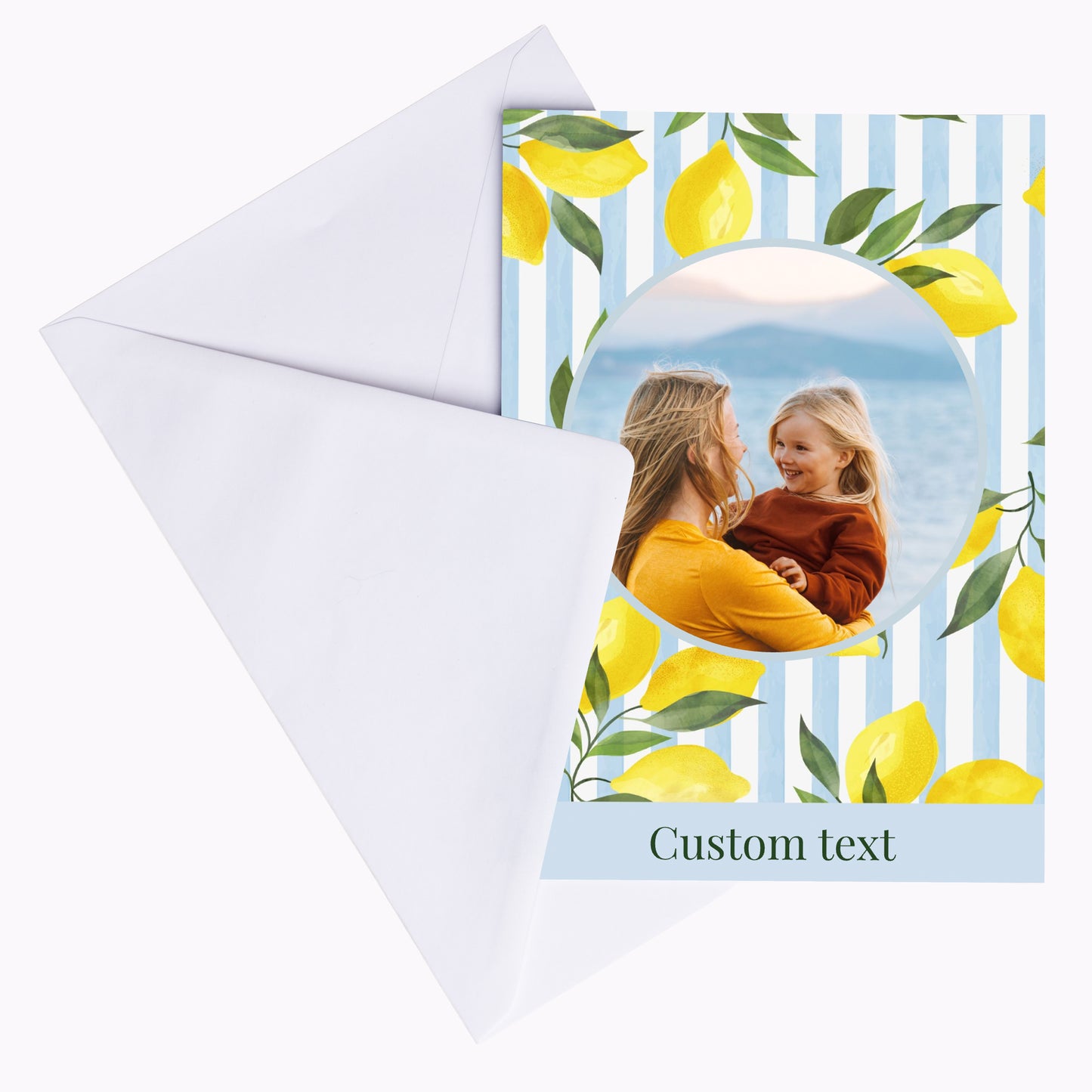 Citrus Bloom | Create Your Own Personalised Thank You Cards - Pack of 10