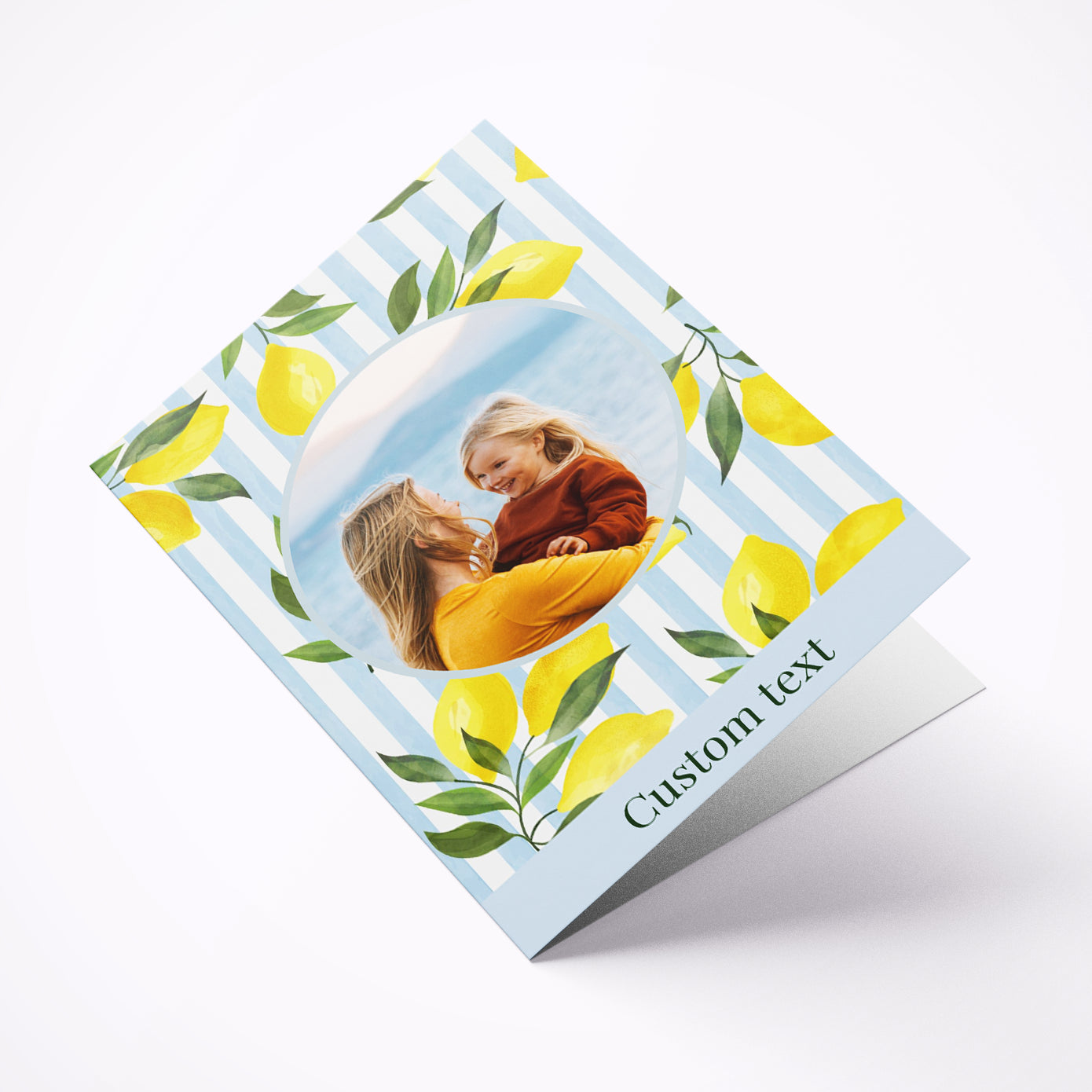 Citrus Bloom | Create Your Own Personalised Thank You Cards - Pack of 10