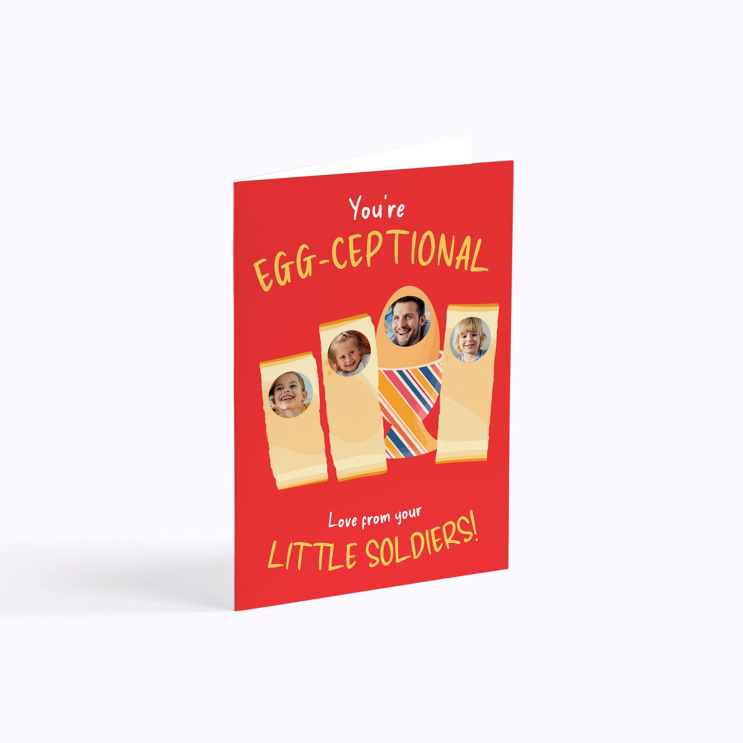 You're Egg-Ceptional | Personalised Photo Upload Card