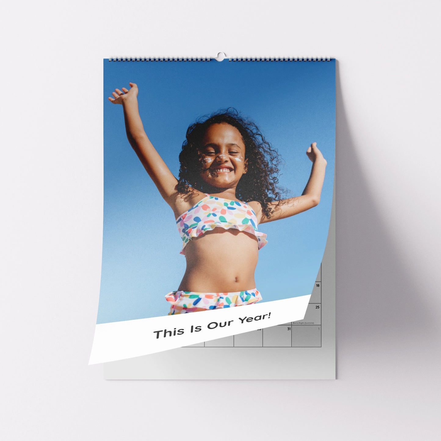Personalised Photo Wall Calendar