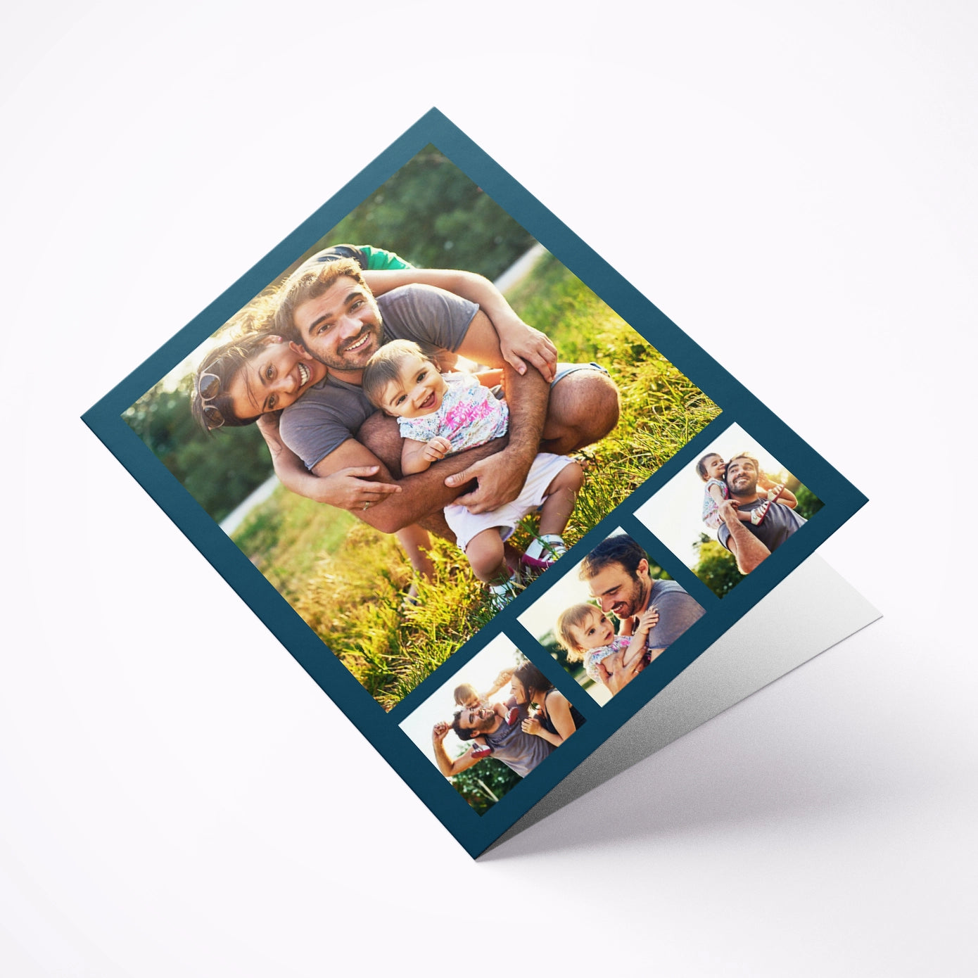 Happy Father's Day Photo Upload Card