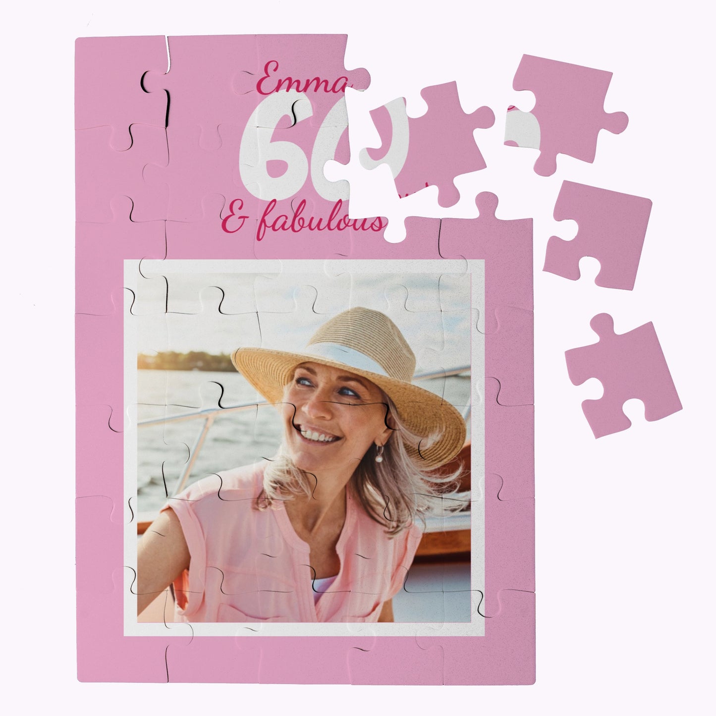 Fabulous Birthday | Design Your Own Birthday Puzzle - 35 Piece Personalised Jigsaw
