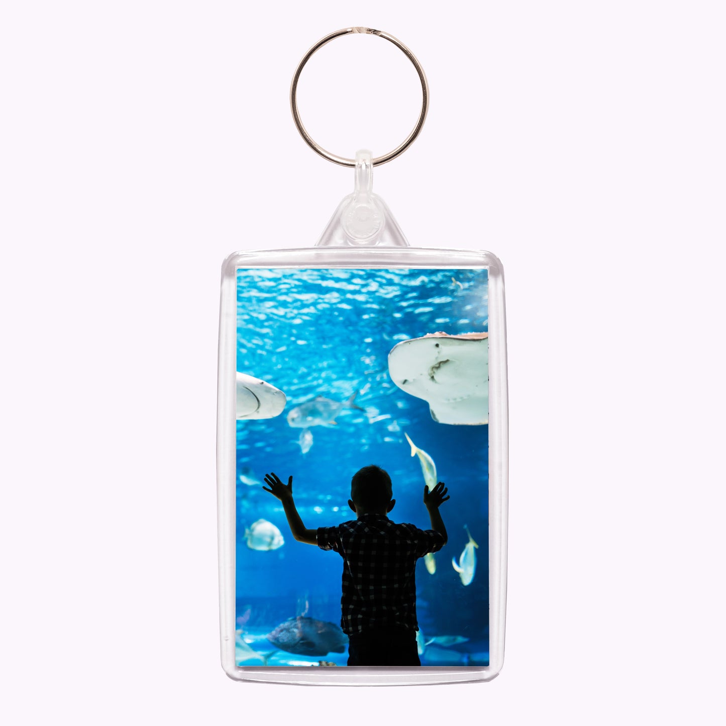 Double-Sided Personalised Acrylic Photo Keyring