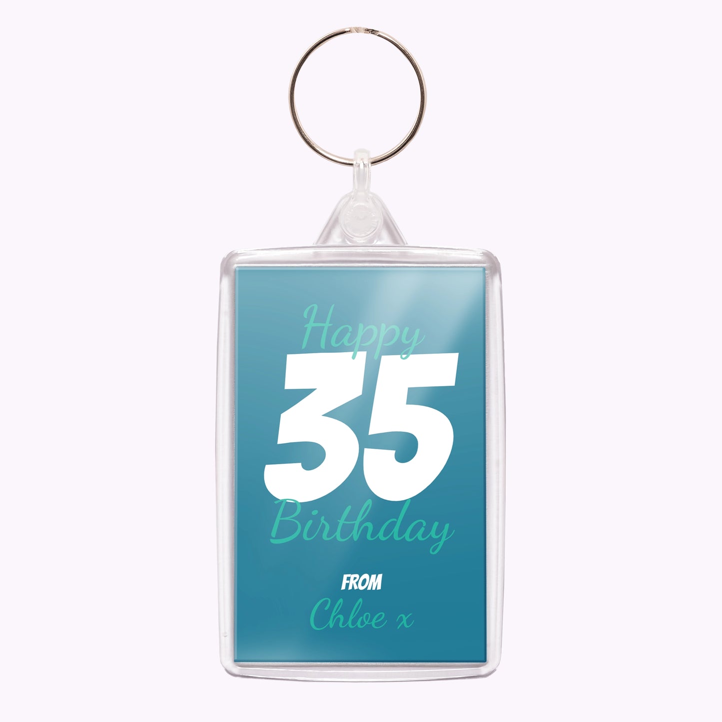 Legendary Birthday | Personalised Birthday Acrylic Keyring