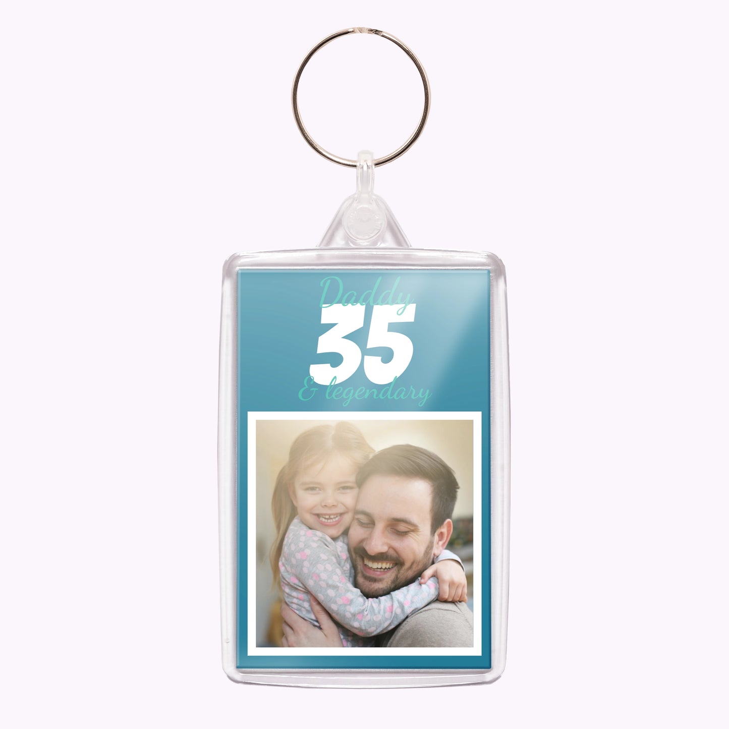 Legendary Birthday | Personalised Birthday Acrylic Keyring