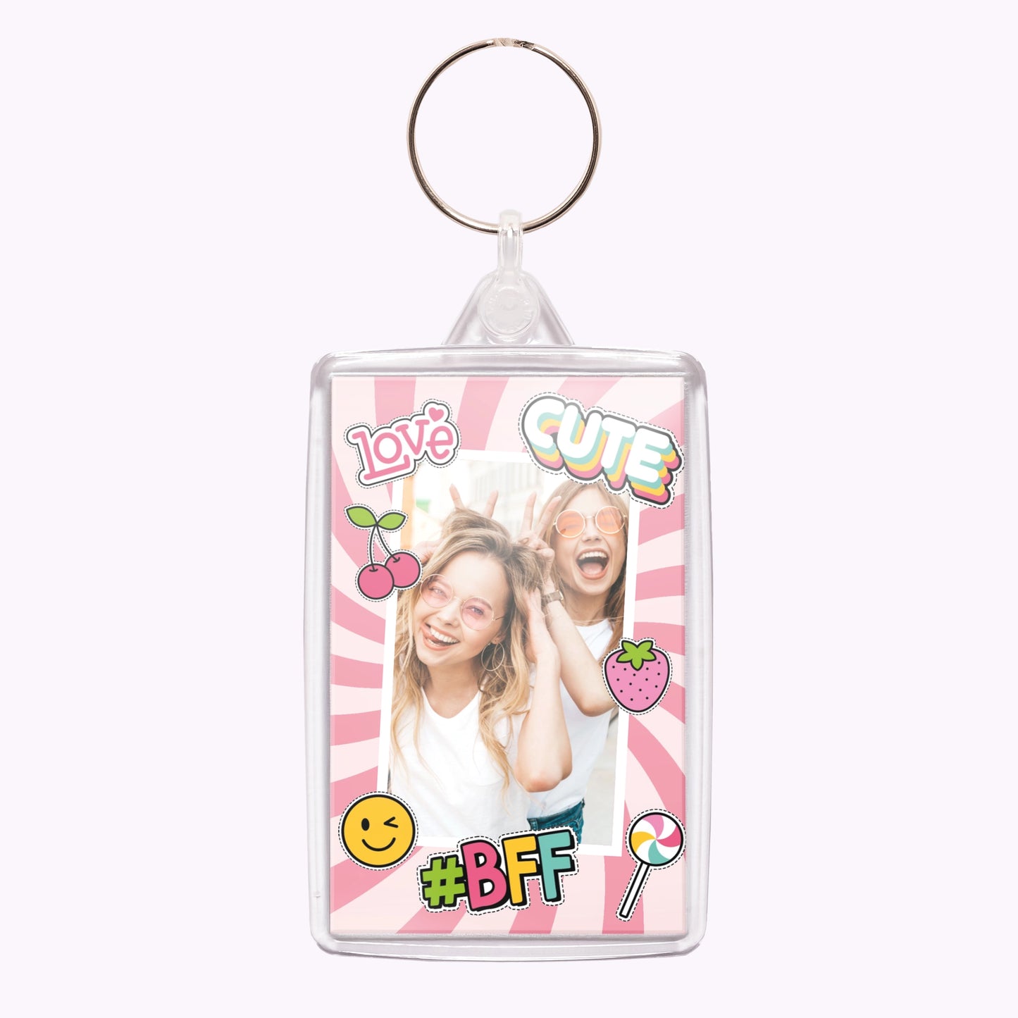 Best Friends Forever | Personalised Acrylic Keyring