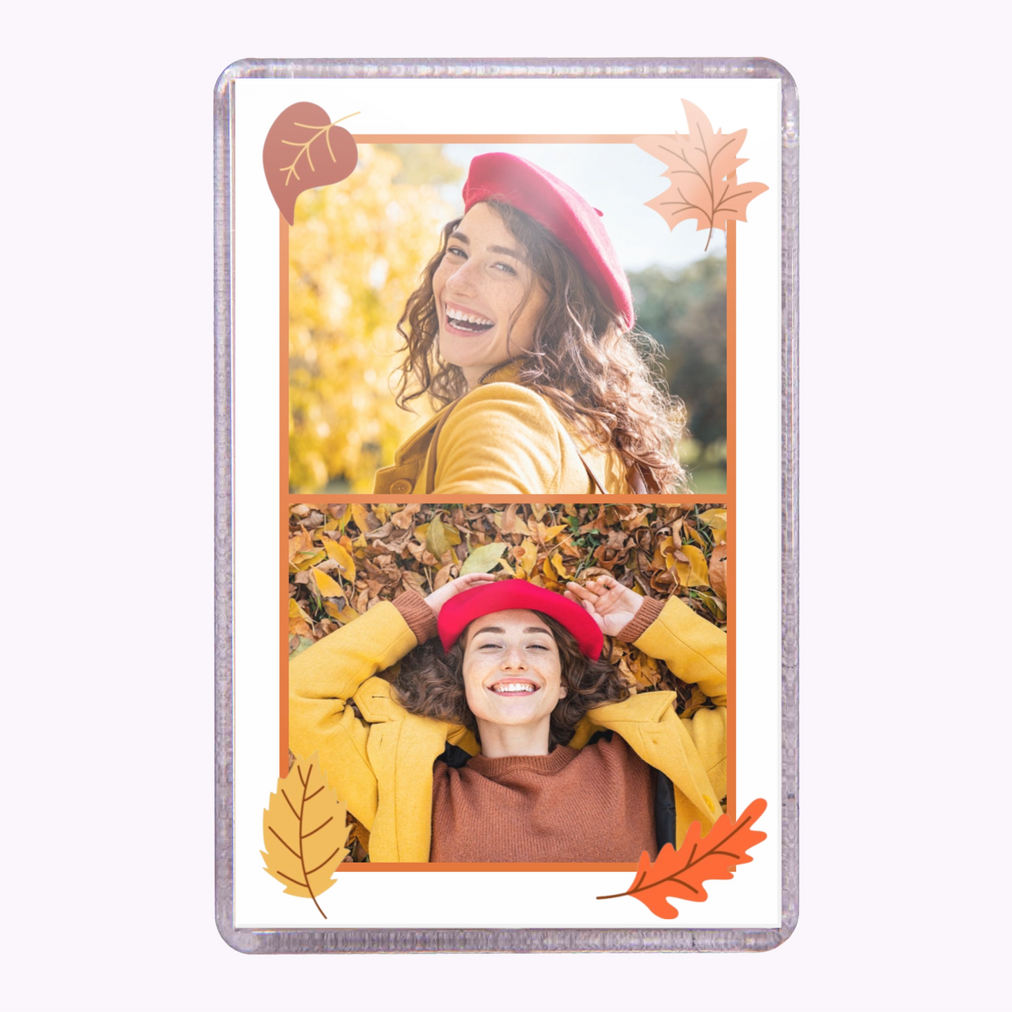 Loves Autumn | Personalised Acrylic Magnet