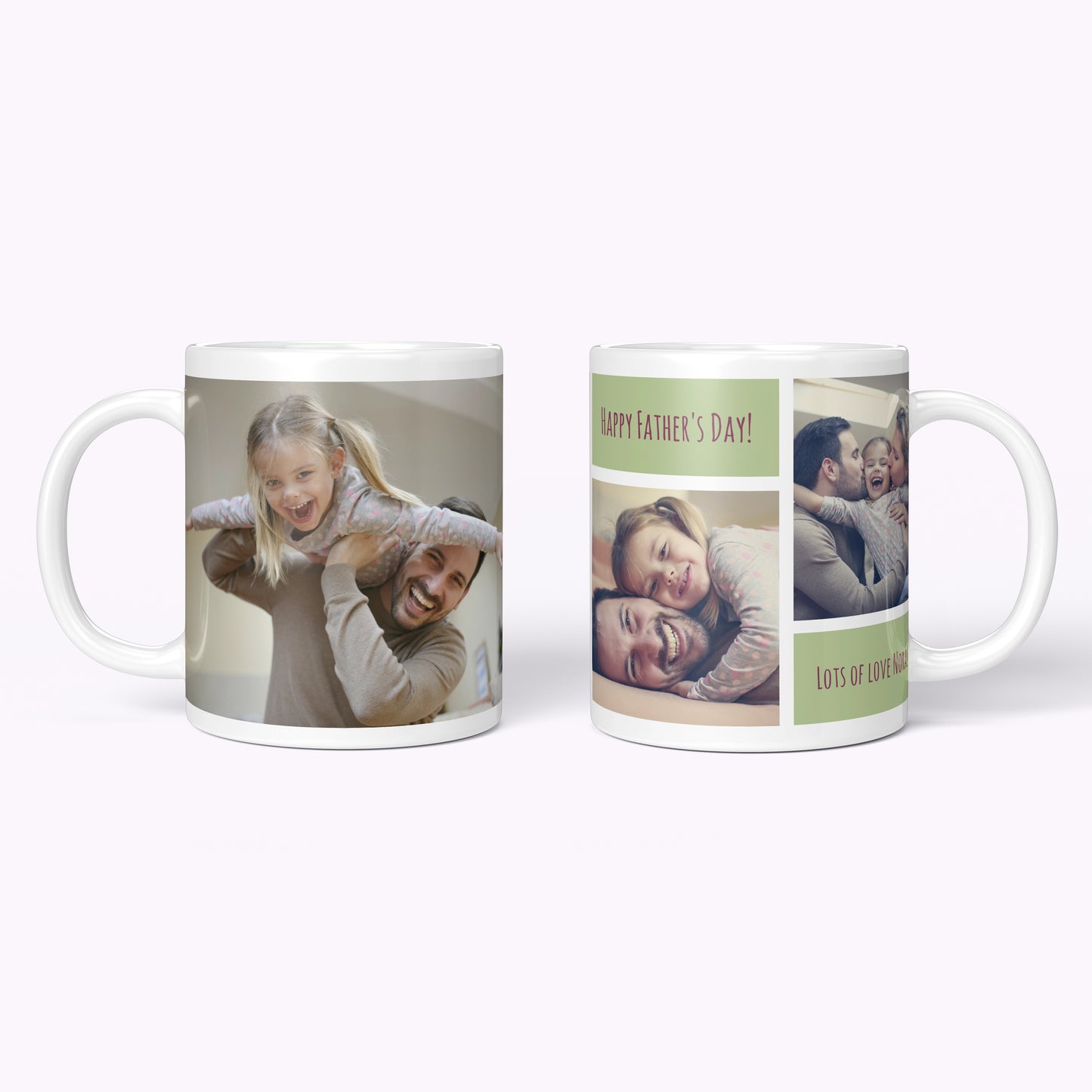 Father's Day Colour Block Mug