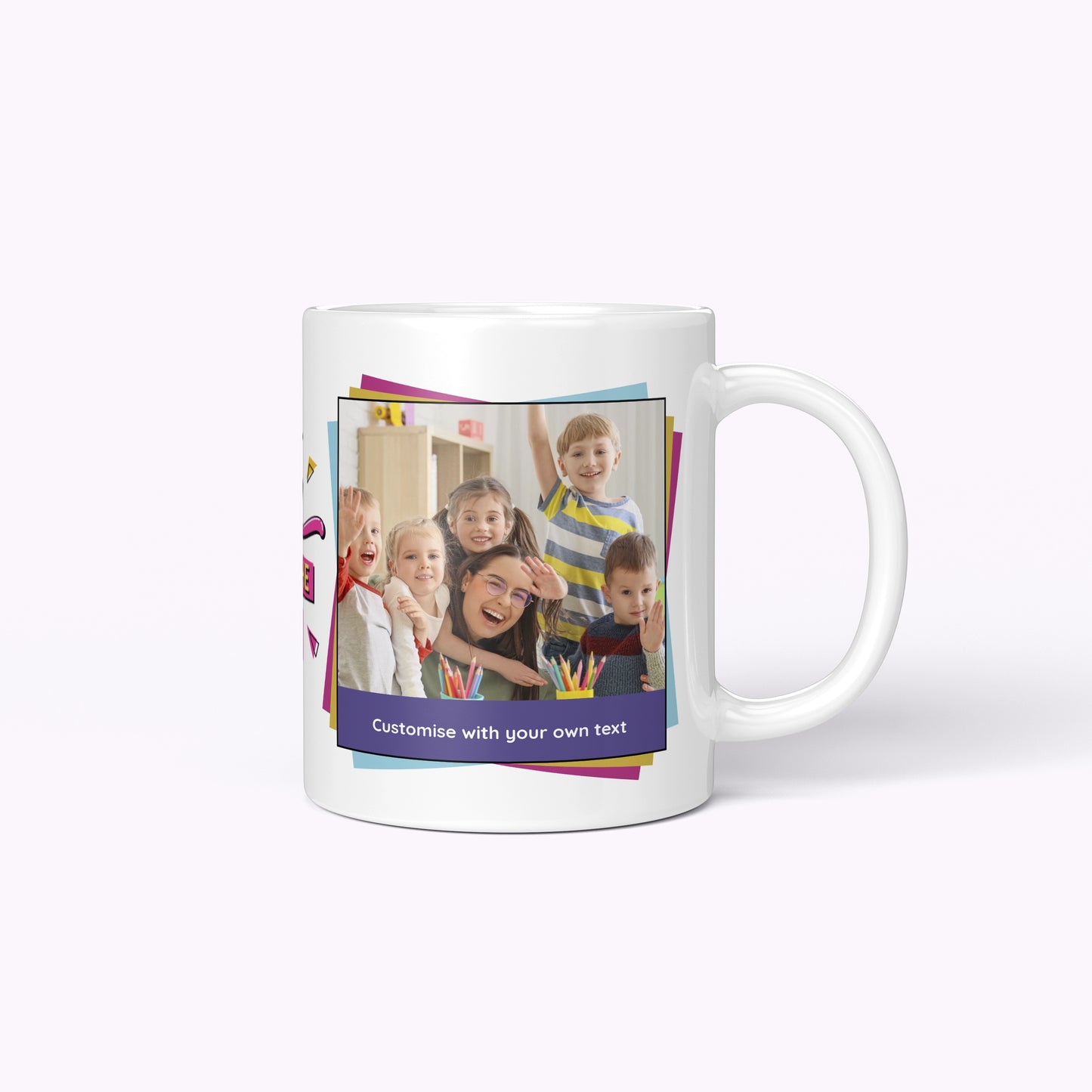 World's Best Teacher Retro Pop | 11oz Classic White Mug