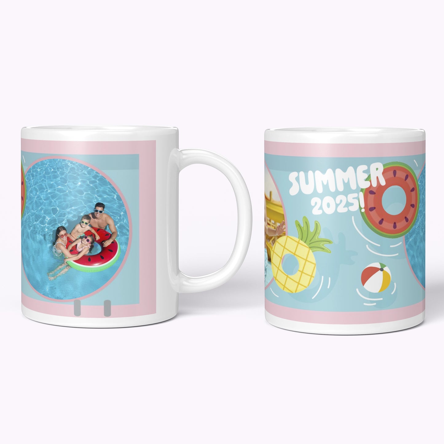 Poolside Vibes 2025 | 11oz Classic White Mug