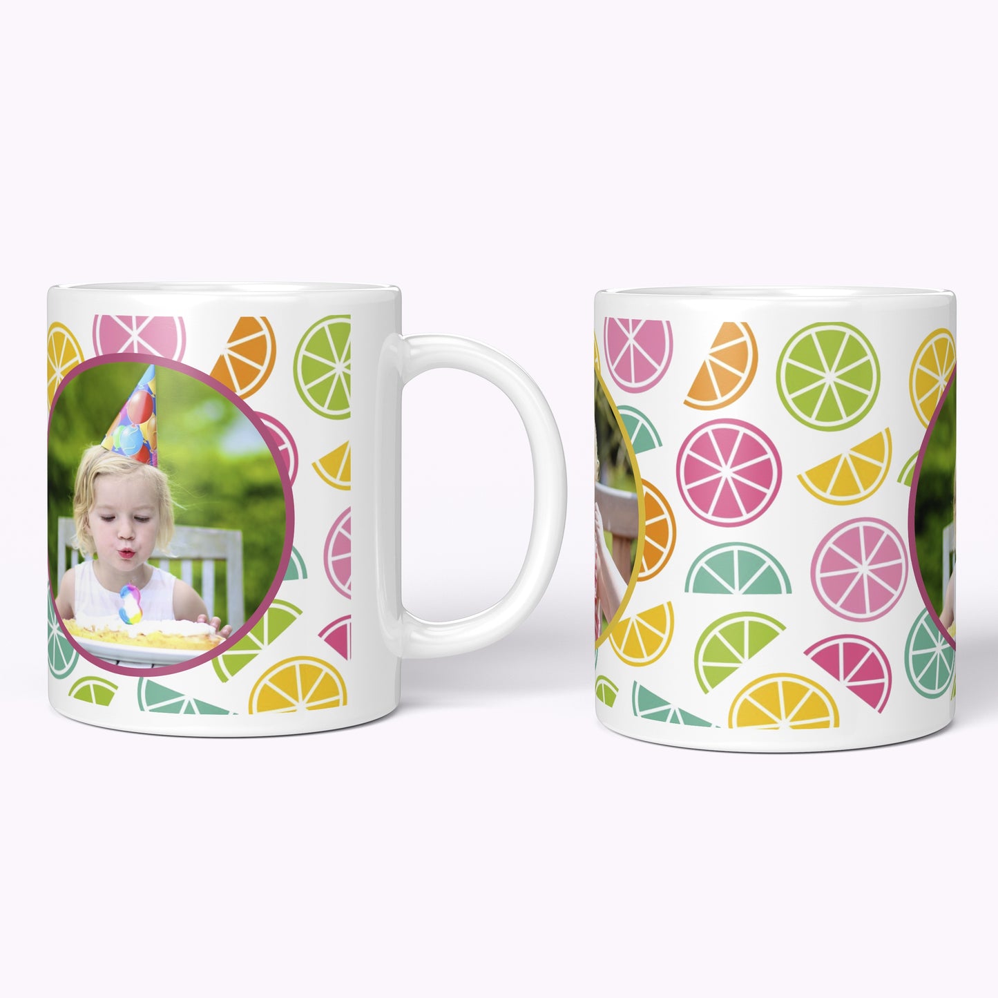 Coloured Fruit Slices | 11oz Classic White Mug