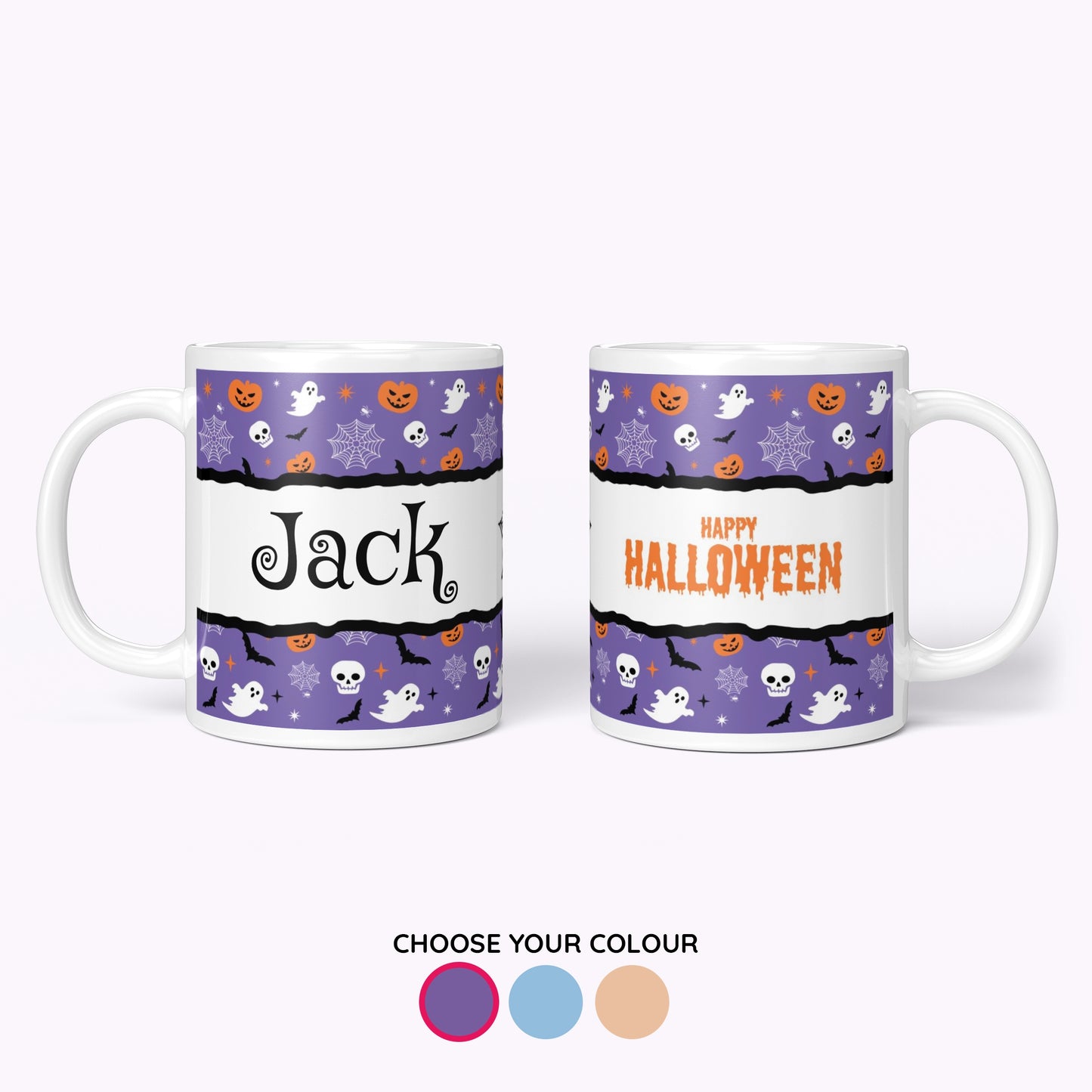 Spooky and Sweet | Personalised Halloween 11oz Classic White Mug