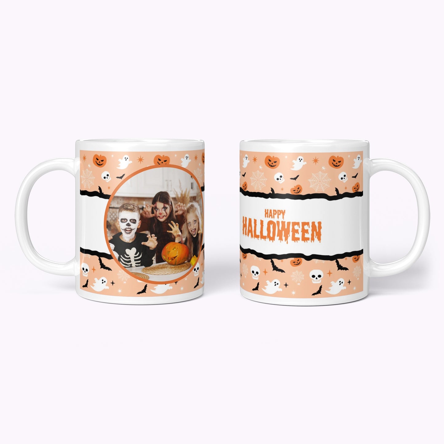 Spooky and Sweet Happy Halloween Personalised Mug