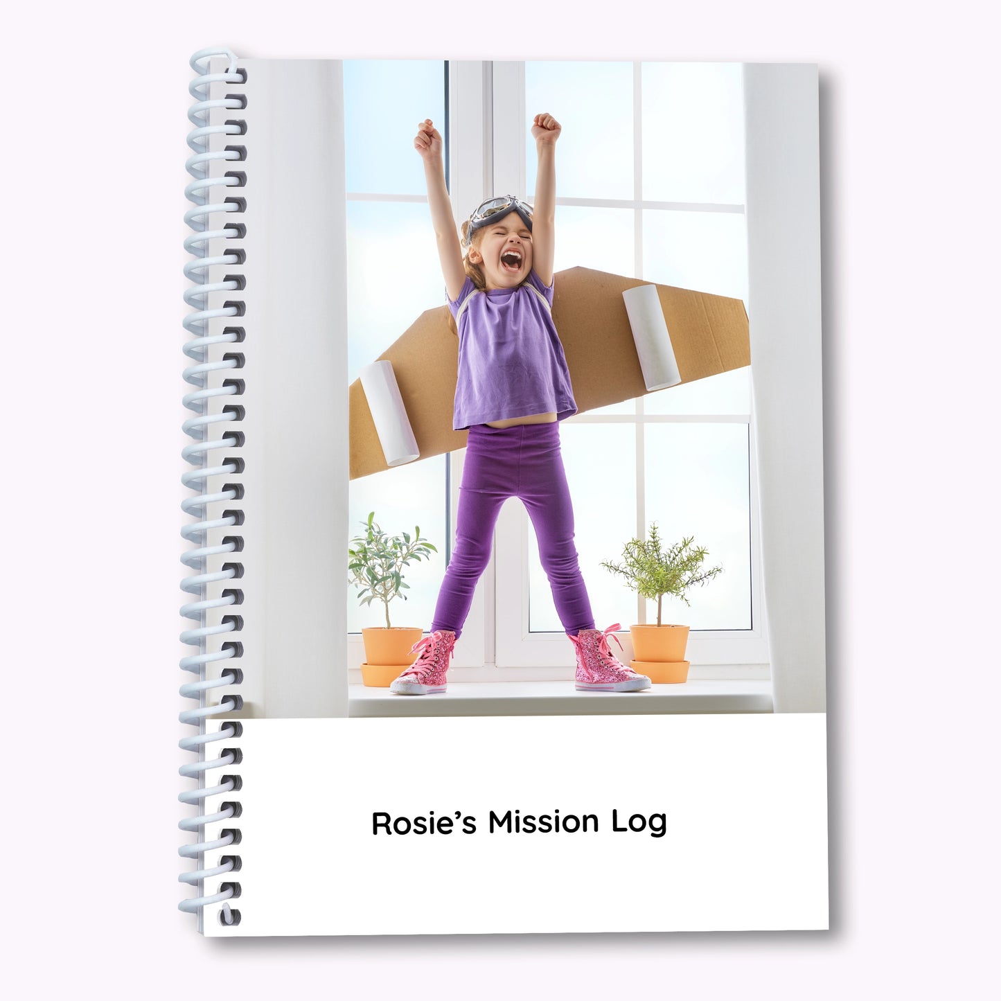 A5 Personalised Photo Ring Bound Weekly Organiser