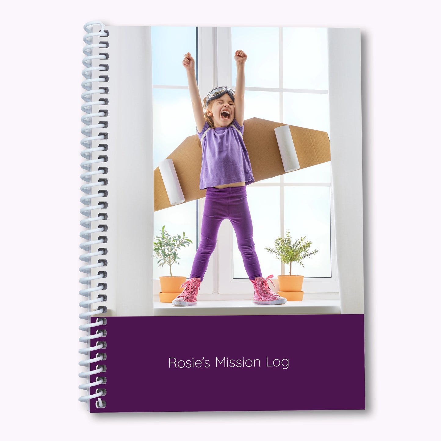 A5 Personalised Photo Ring Bound Weekly Organiser