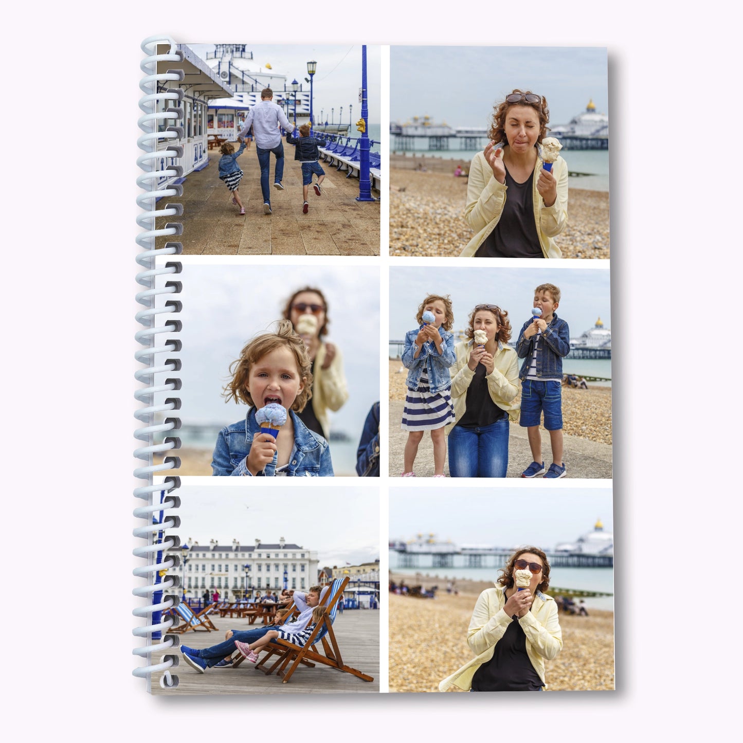 A5 Personalised Photo Ring Bound Weekly Organiser