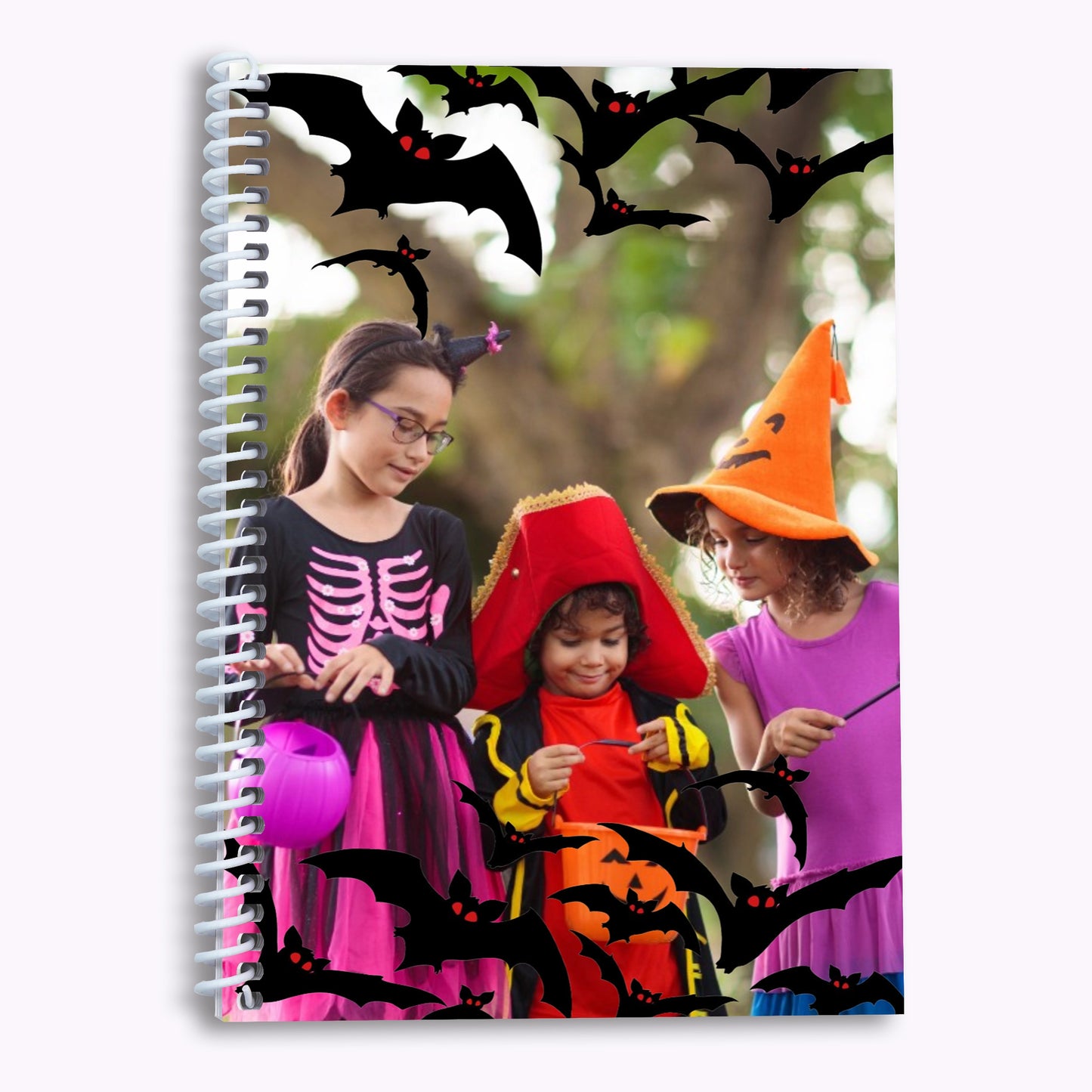 Spooky Frame | Personalised A5 Halloween Organiser Notebook