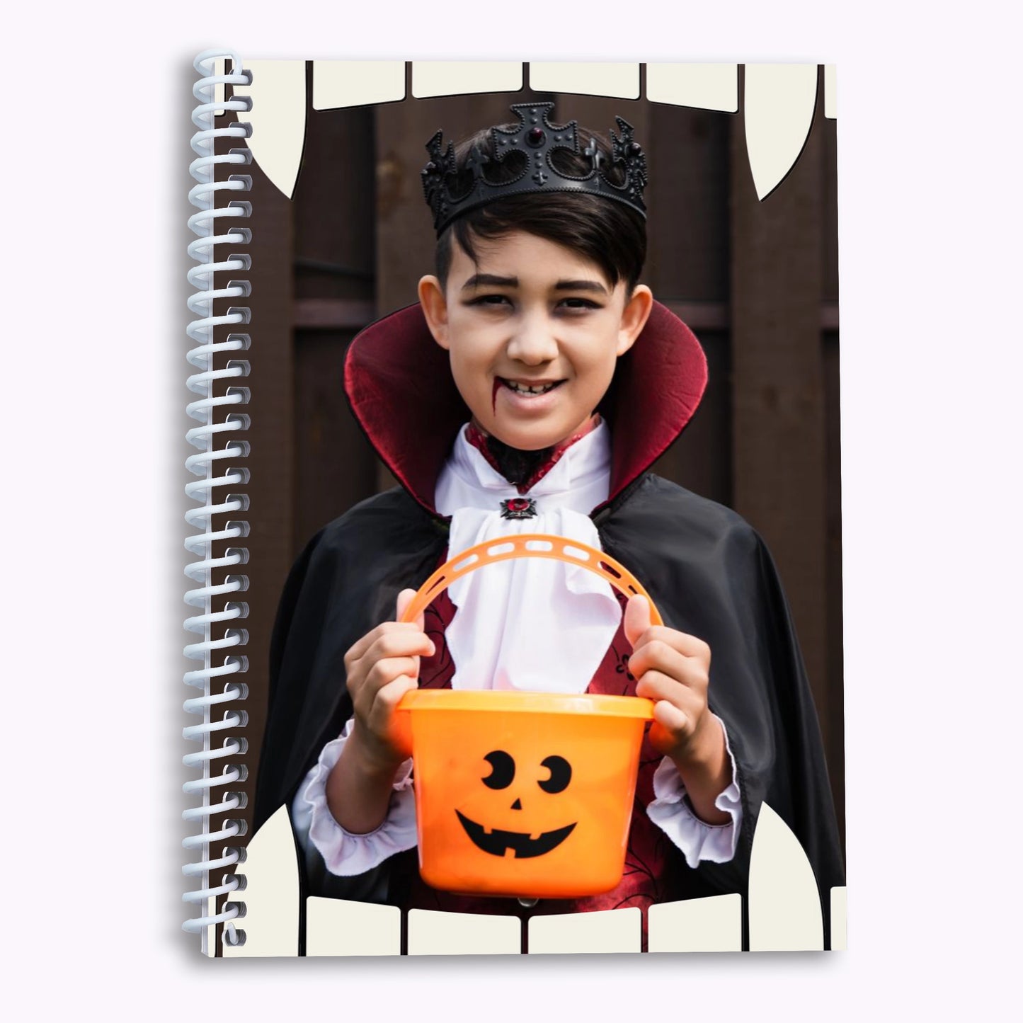 Spooky Frame | Personalised A5 Halloween Organiser Notebook