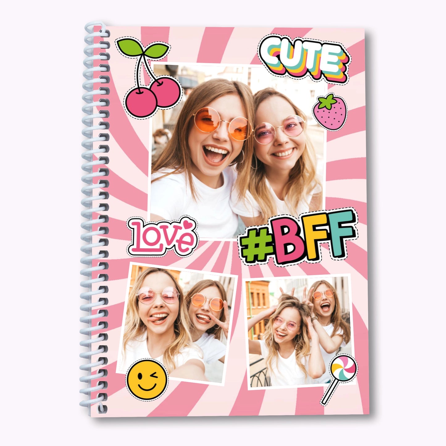 Best Friends Forever | Personalised A5 Organiser Notebook