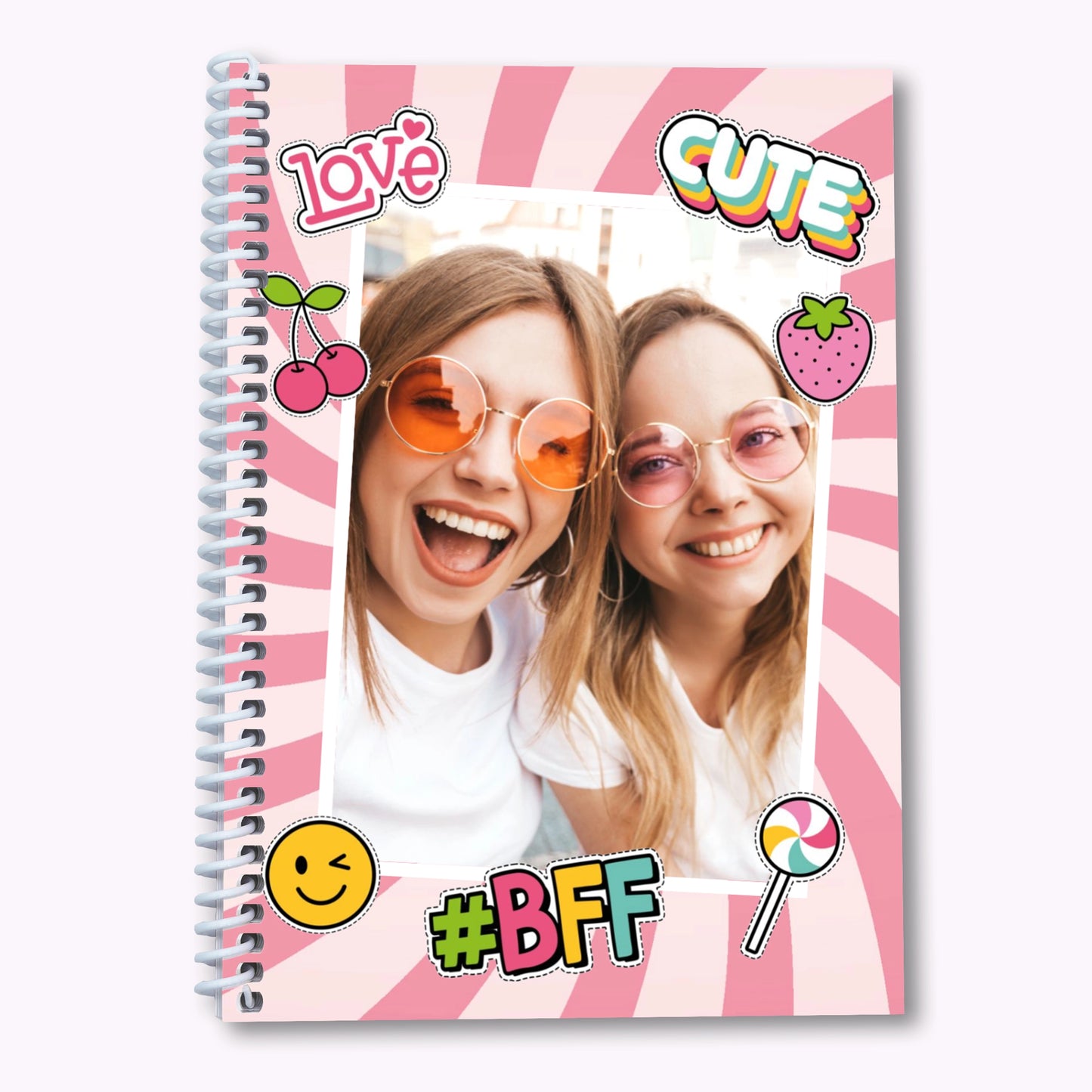 Best Friends Forever | Personalised A5 Organiser Notebook