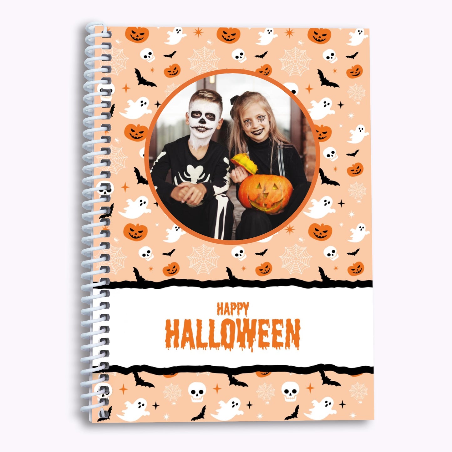 Spooky and Sweet | Personalised A5 Halloween Organiser Notebook