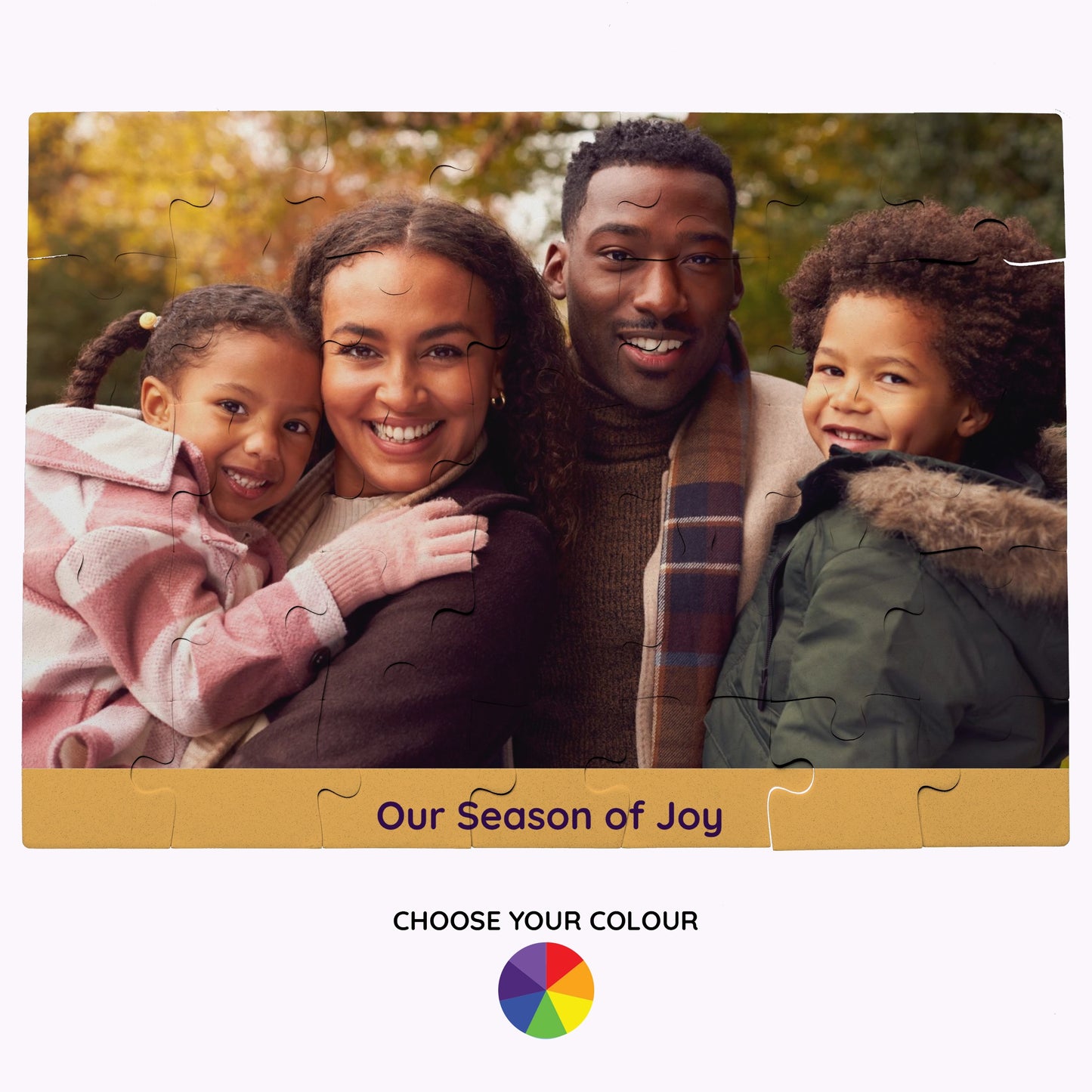 Design Your Own Puzzle - 35 Piece Personalised Landscape Jigsaw