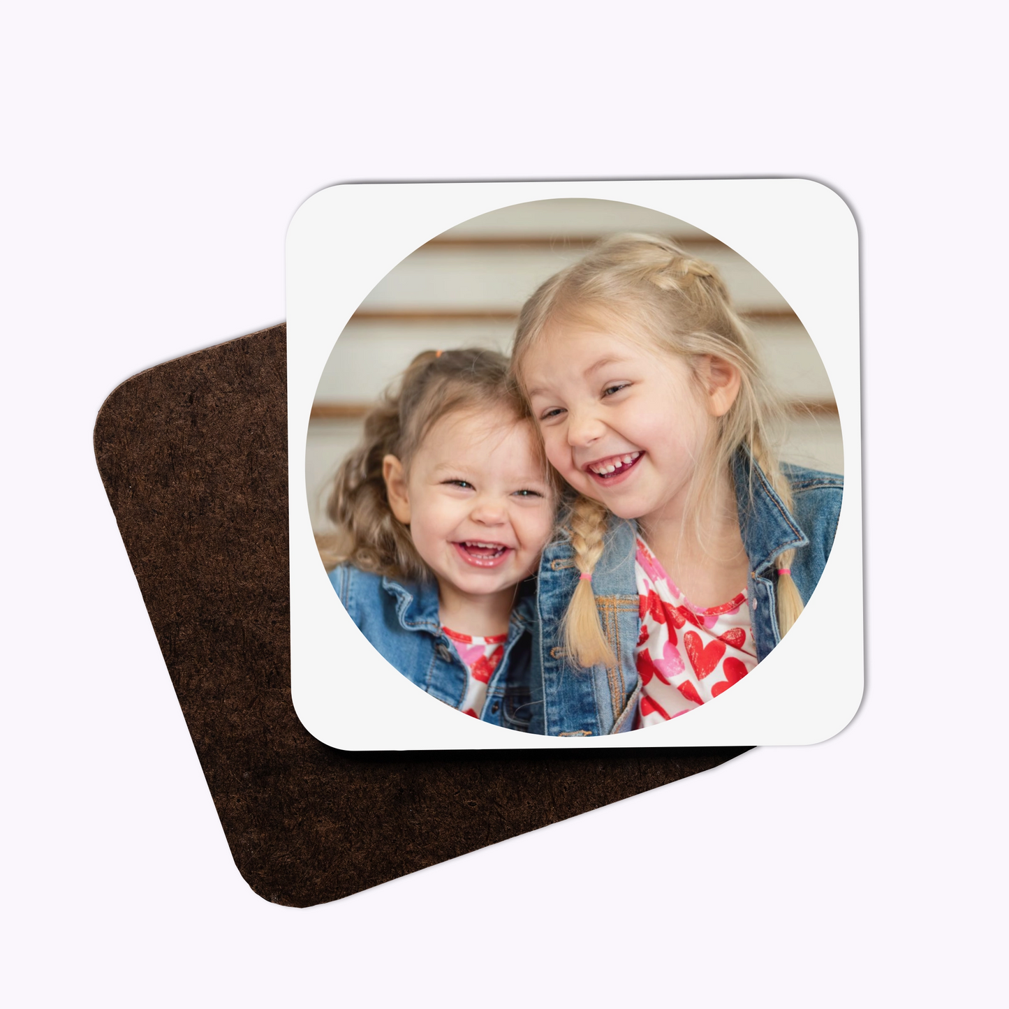 Individual Personalised Wooden Photo Coaster
