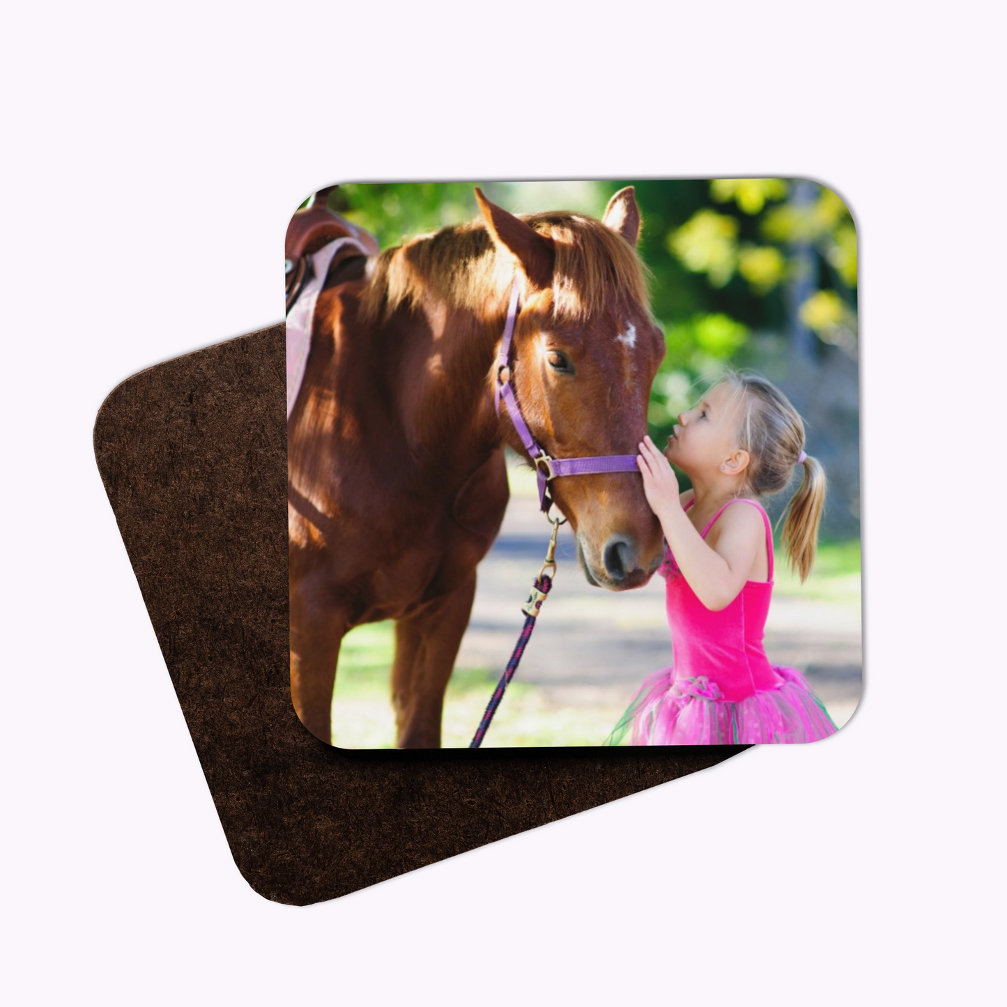 Individual Personalised Wooden Photo Coaster