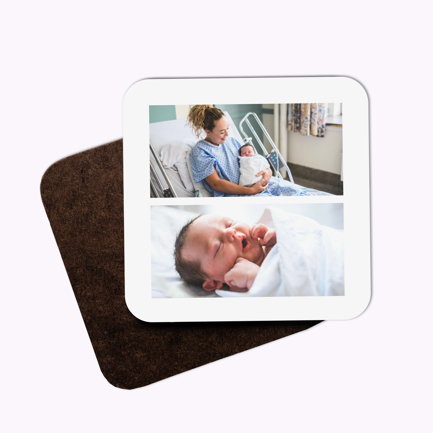 Individual Personalised Wooden Photo Coaster