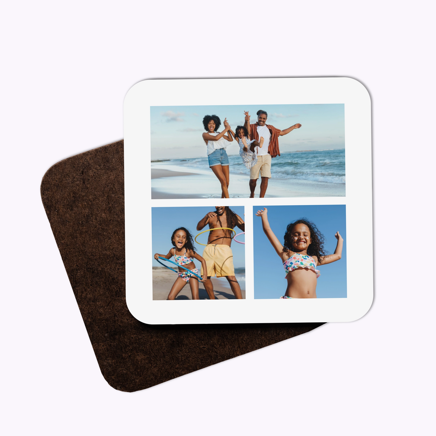 Individual Personalised Wooden Photo Coaster