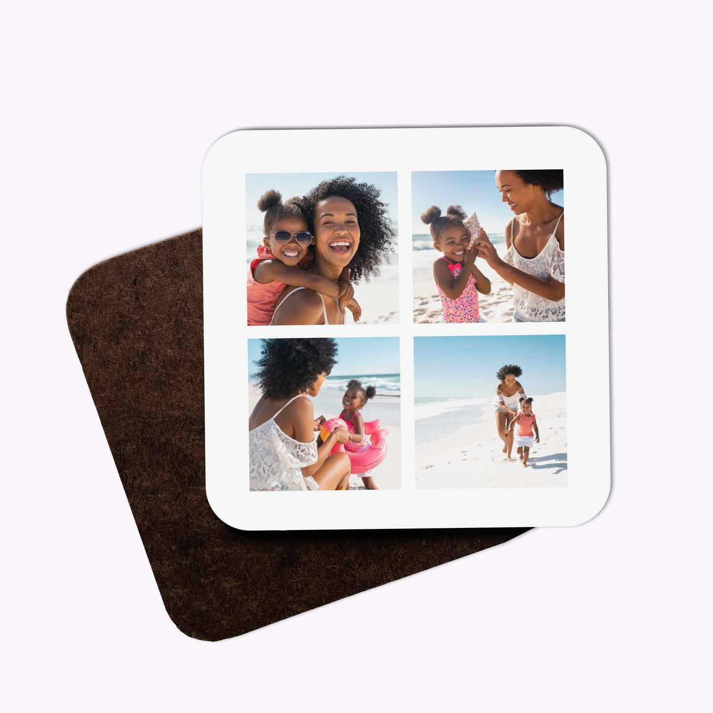 Individual Personalised Wooden Photo Coaster