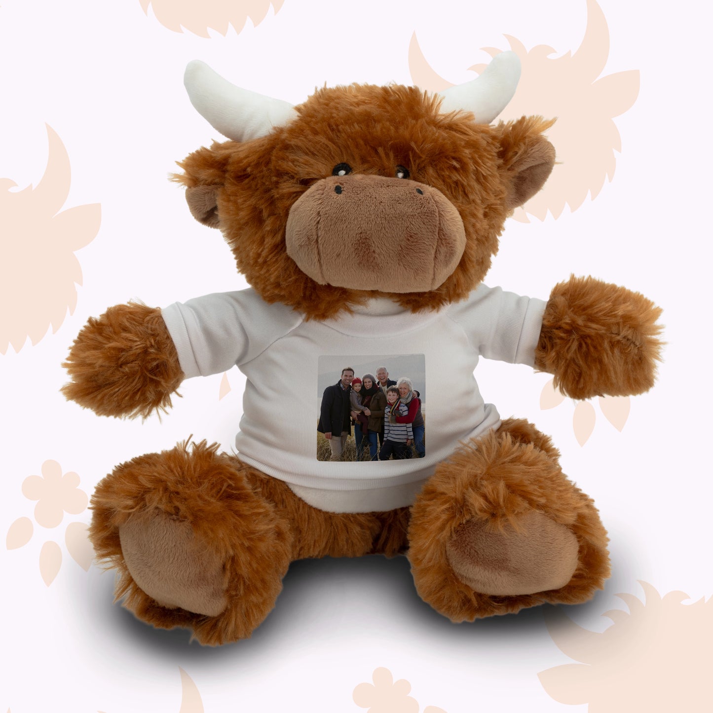 Hamish the Highland Cow | Personalised Cuddly Soft Toy