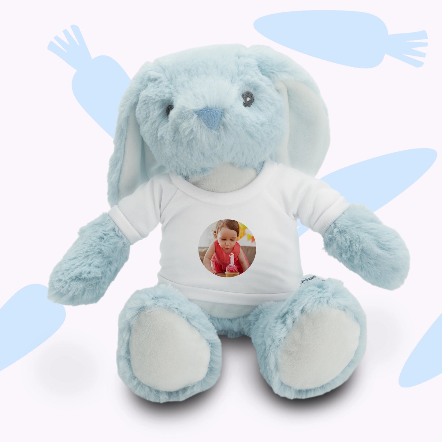Sky the Bunny | Personalised Cuddly Soft Toy