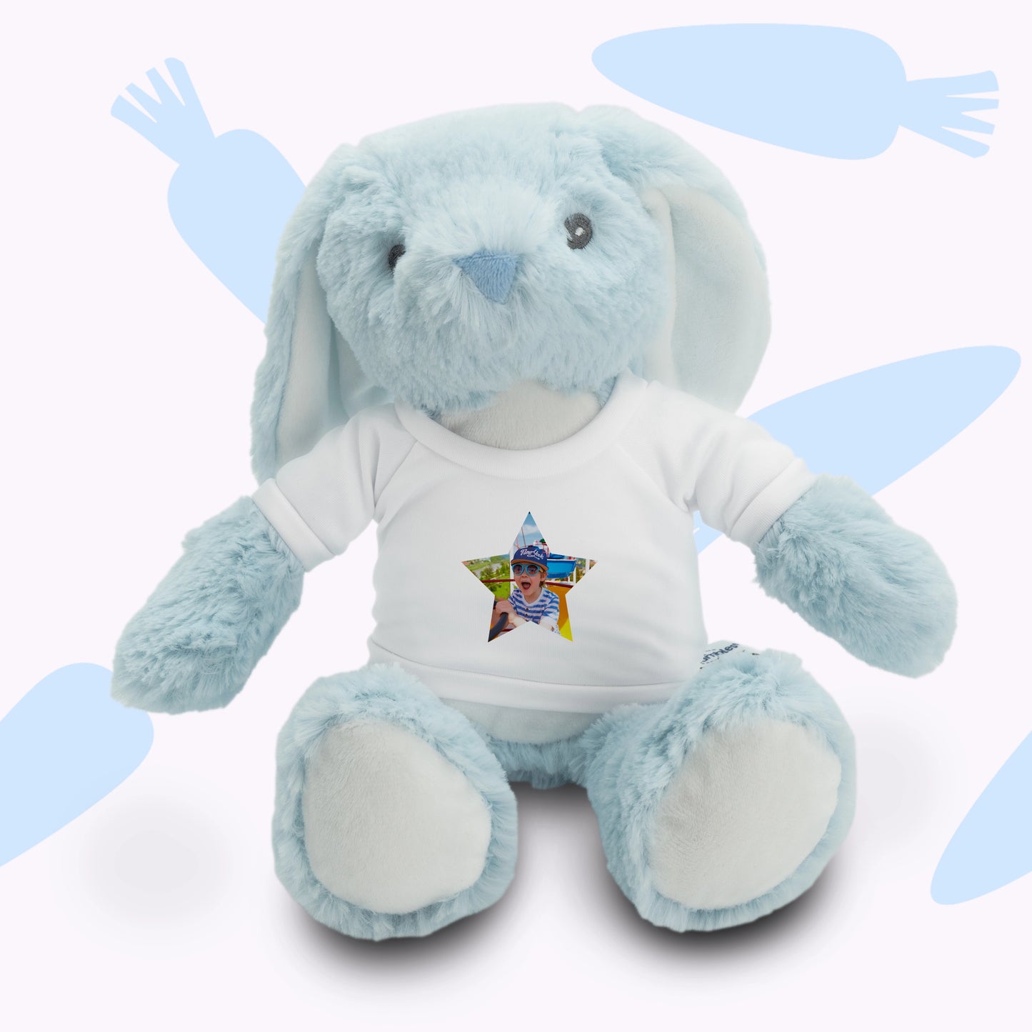 Sky the Bunny | Personalised Cuddly Soft Toy
