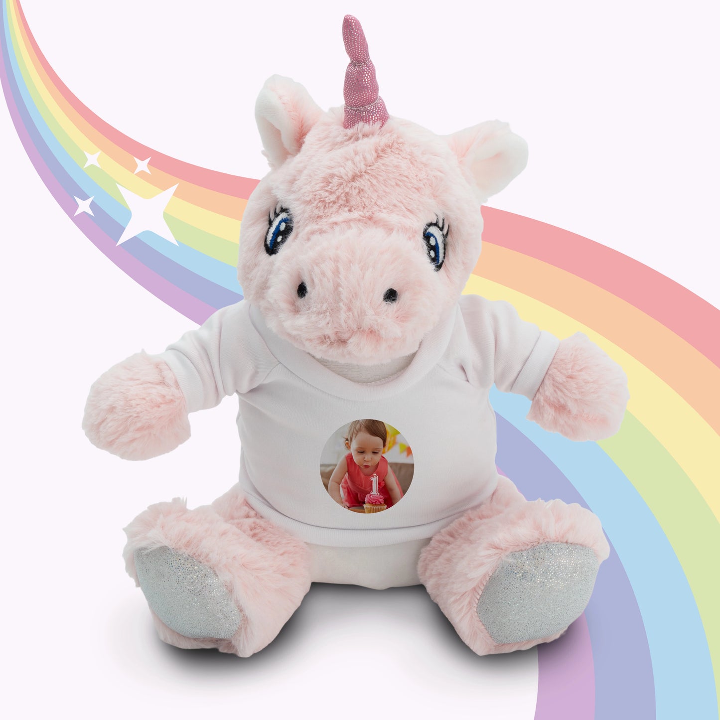 Luna the Unicorn | Personalised Cuddly Soft Toy