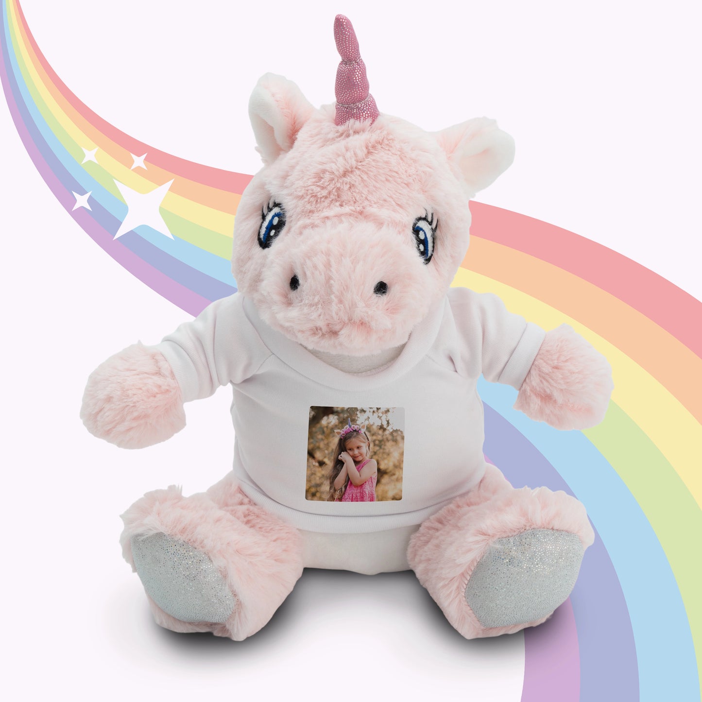 Luna the Unicorn | Personalised Cuddly Soft Toy