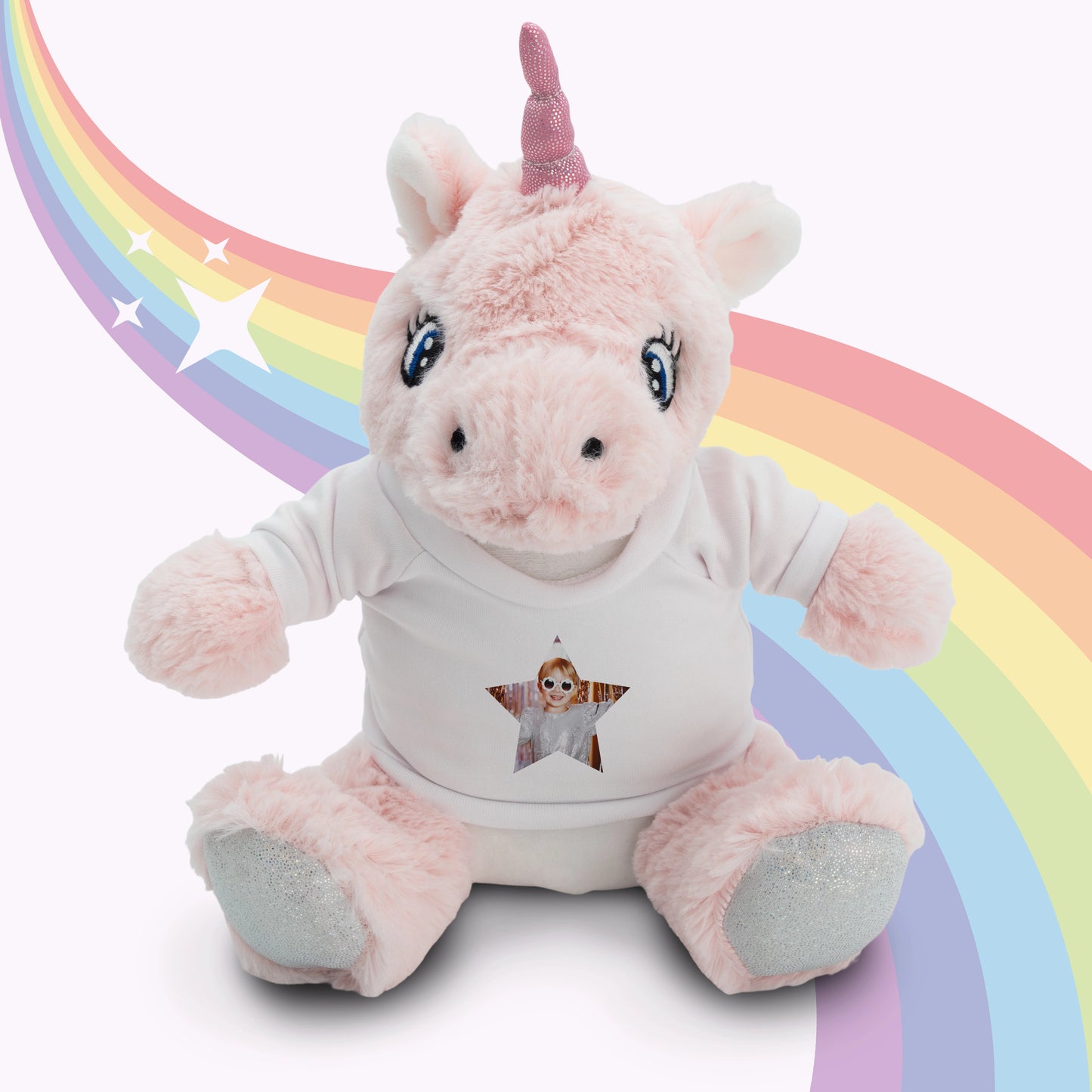 Luna the Unicorn | Personalised Cuddly Soft Toy