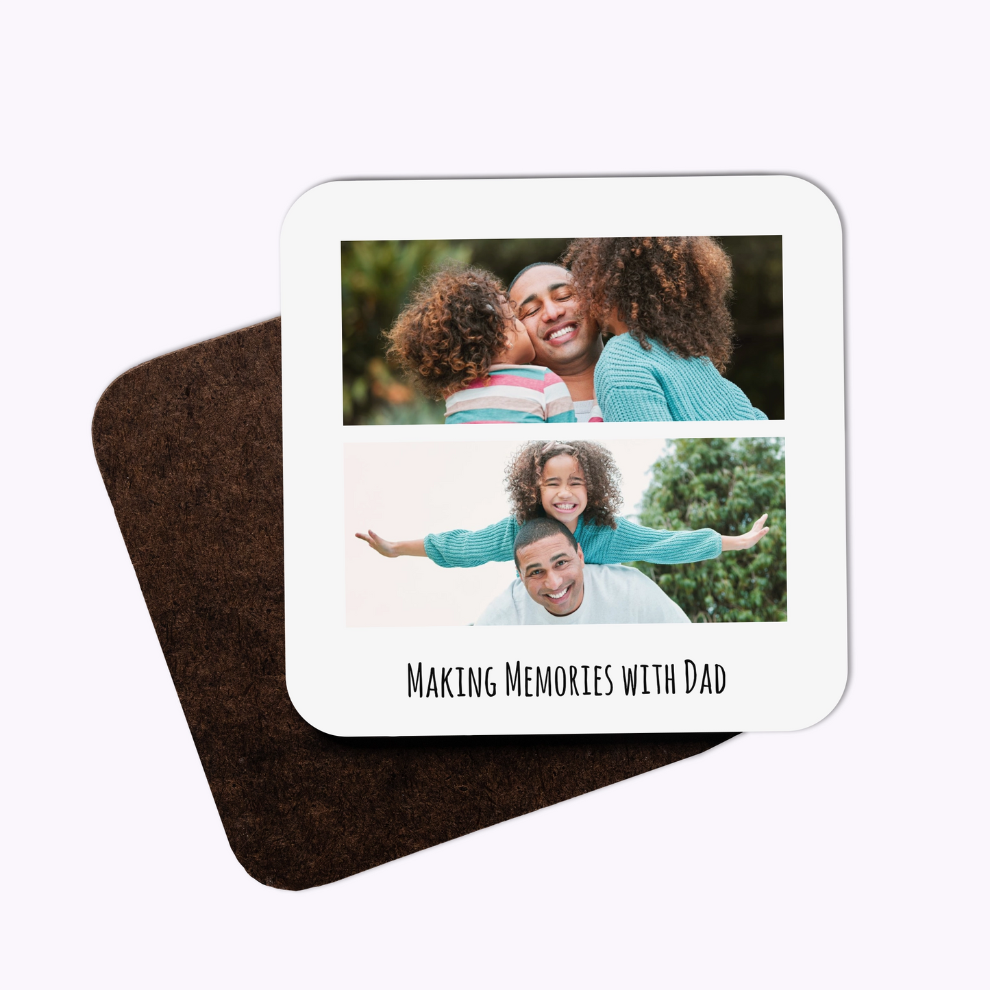 Individual Personalised Wooden Photo Coaster