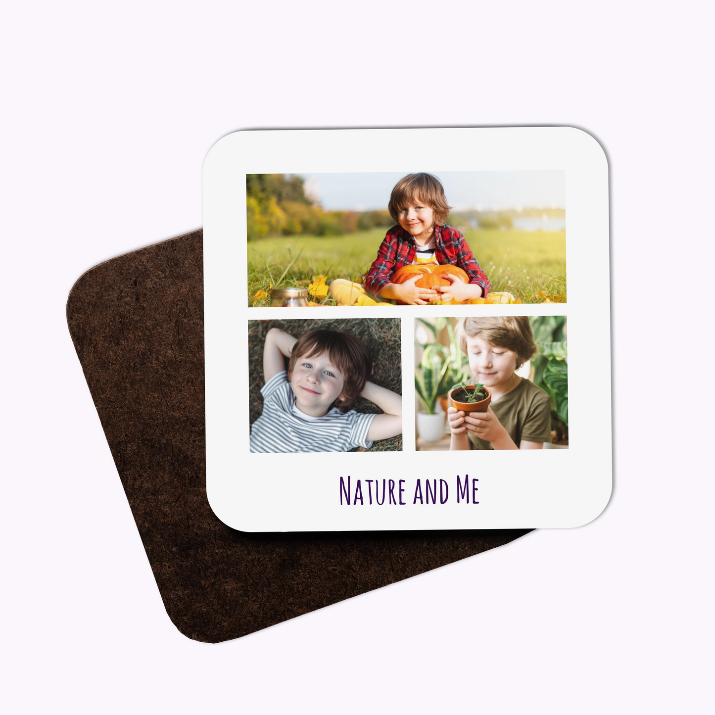 Individual Personalised Wooden Photo Coaster