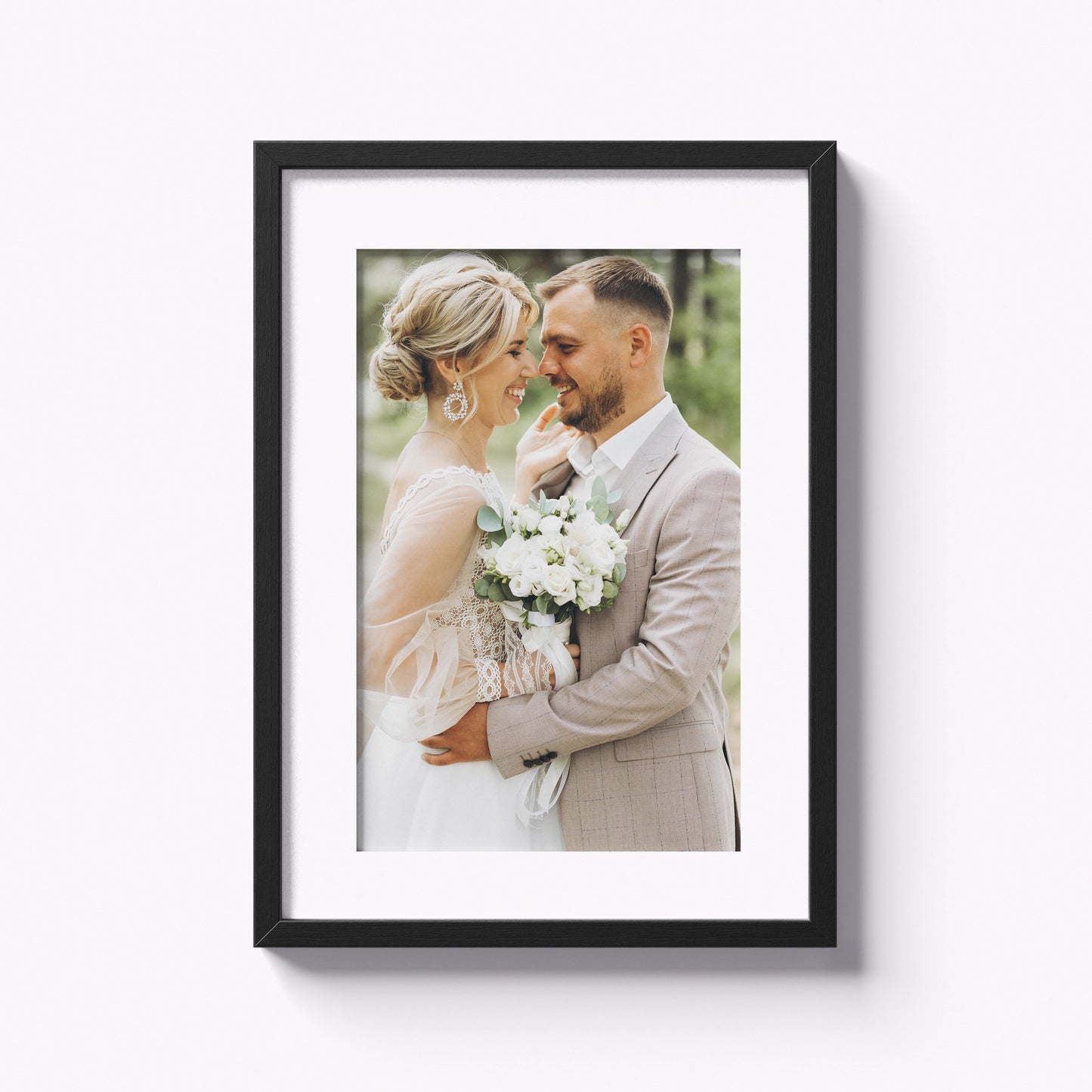 4" x 6" Personalised 'Upload Your Photo' Framed Prints with Mount