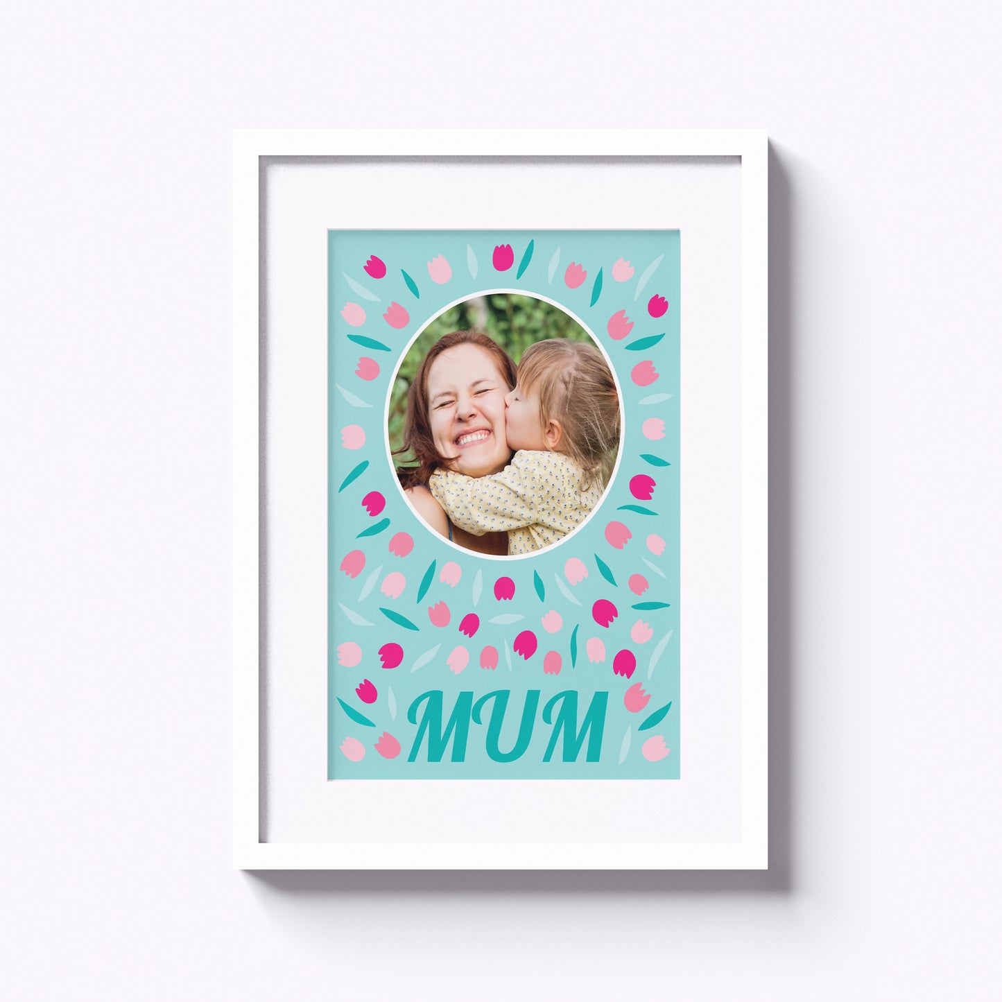 Blooming Lovely | 12" x 16" White Framed Mother's Day Print