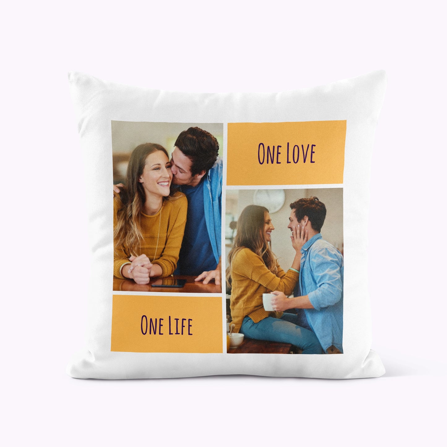Personalised 45 x 45cm Photo Cushion