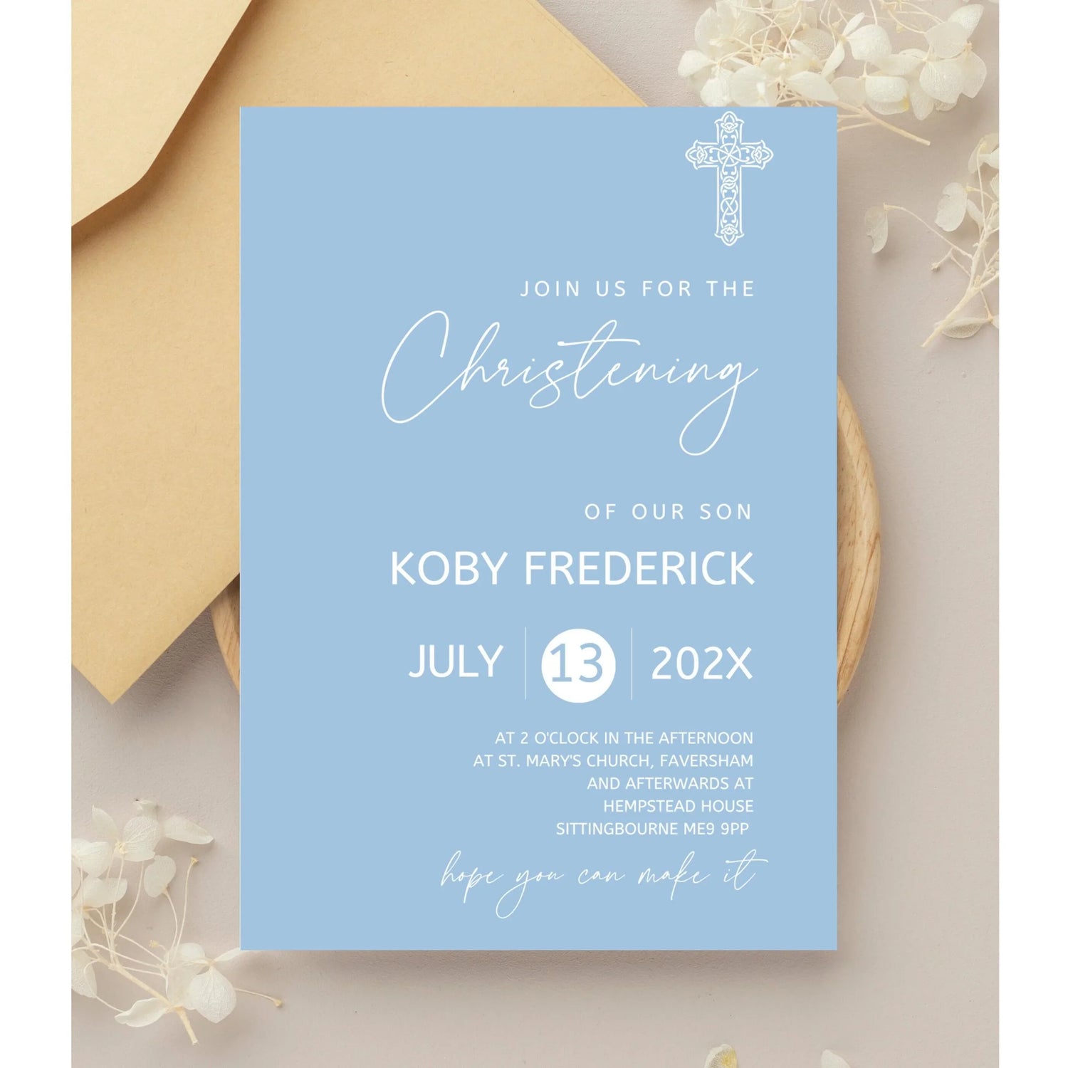 Christening Invites
