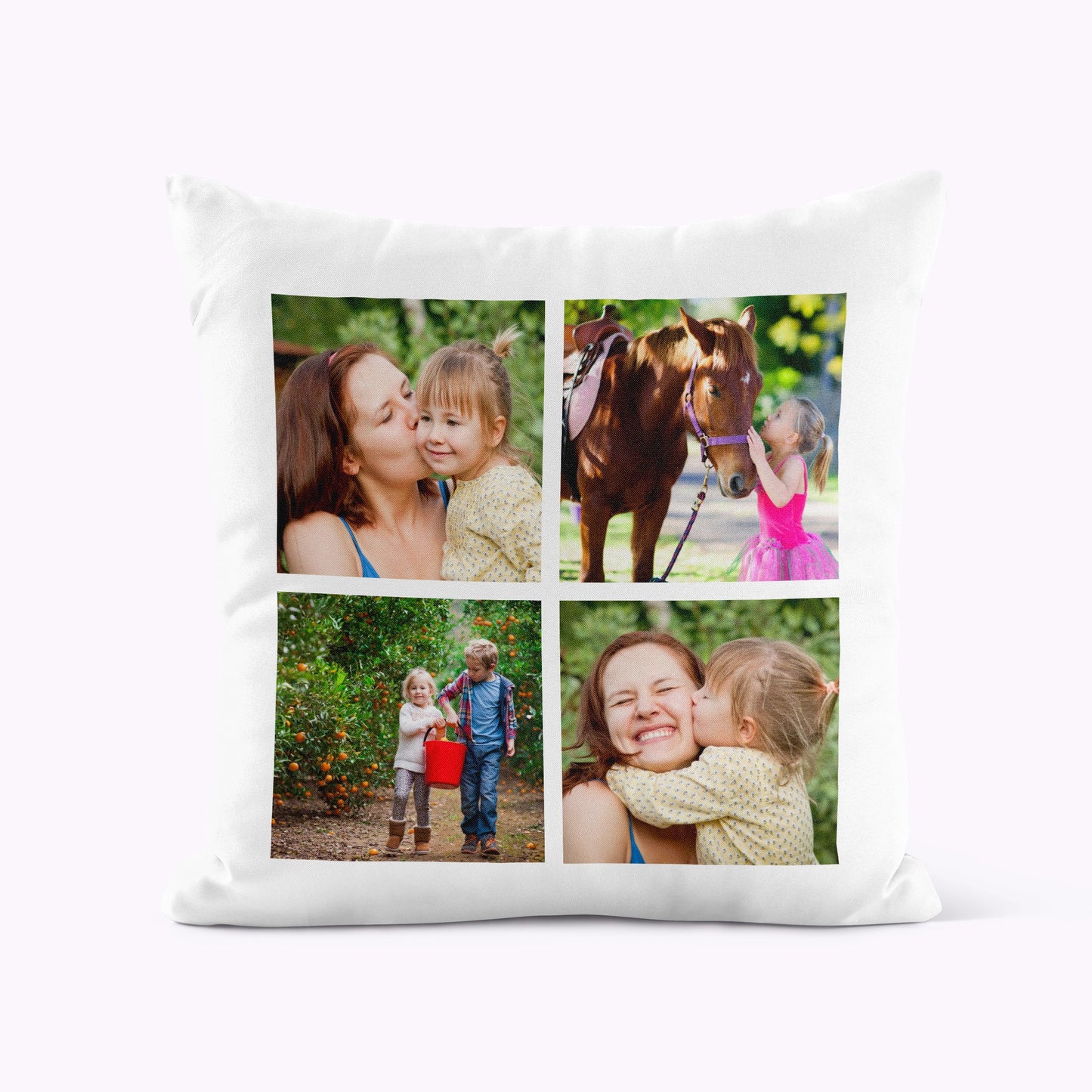 Personalised 45 x 45cm Photo Cushion Cover