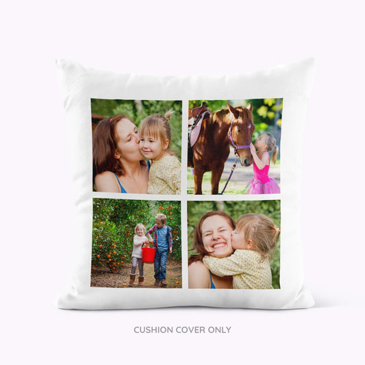 Personalised 45 x 45cm Photo Cushion Cover