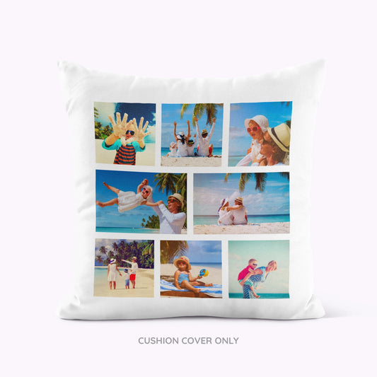Personalised 45 x 45cm Photo Cushion Cover