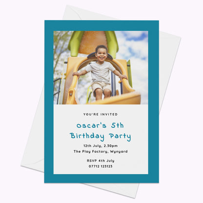 Pack of 10 'Create Your Own' Personalised A6 Invites