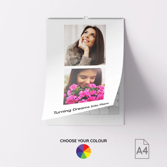 Personalised A4 Photo Wall Calendar