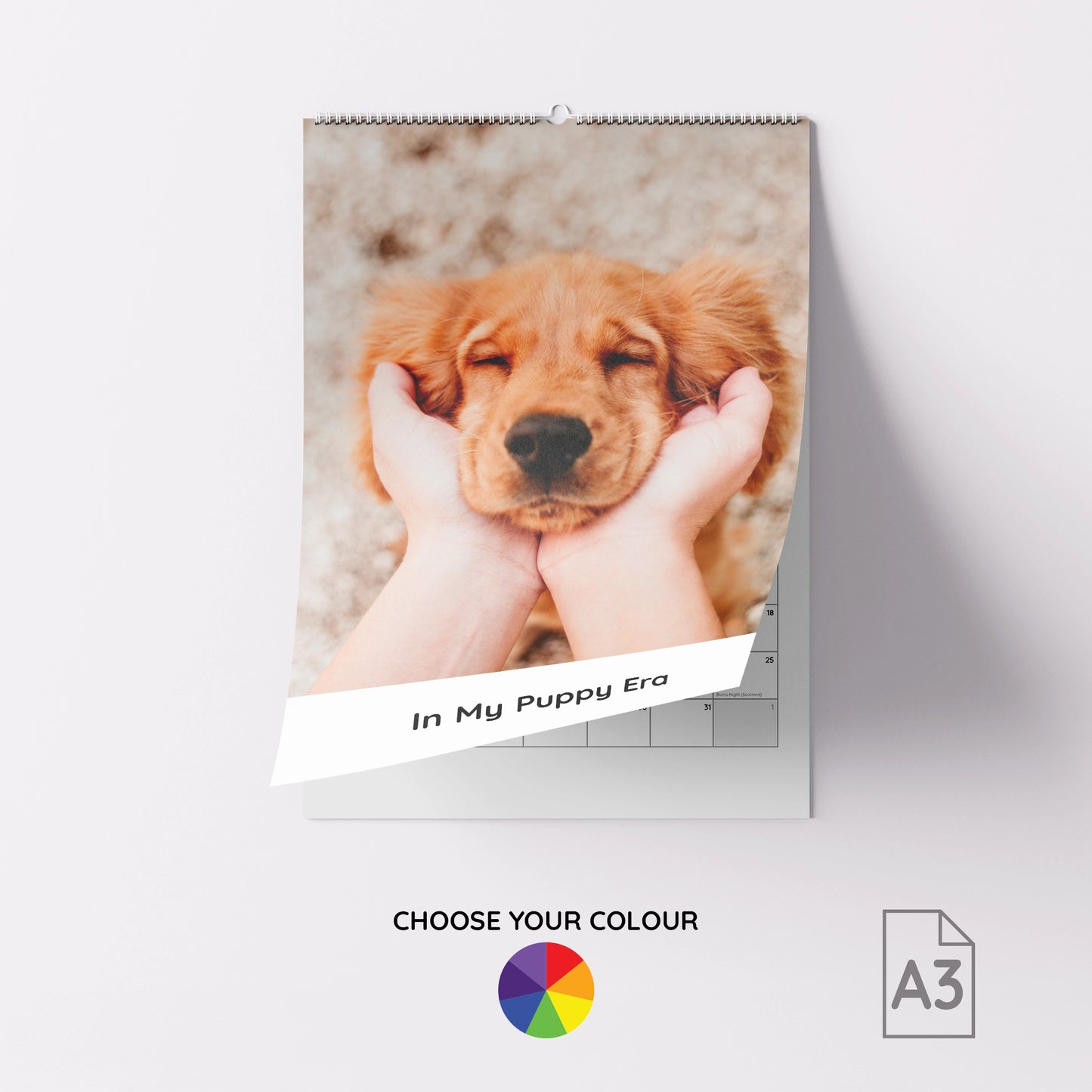 Personalised A3 Photo Wall Calendar
